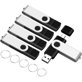EASTBULL 20Packs of 8GB FAT32 USB2.0 & Type-C Flash Drive Bulk (Blue) | 2-in-1 Dual Flash Drive 8GB Bulk Thumb Drives Pack Memory Sticks Compatible with Smartphones, Computers, Tablets, Mac in Saudi Arabia