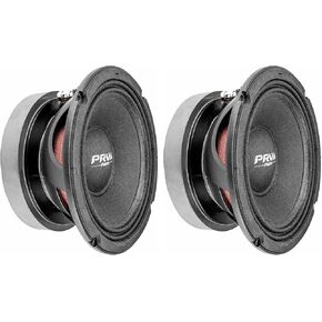 PRV AUDIO 6.5 Inch Midbass Speaker 6MB550FT 8 Ohm Loudspeaker with 550 Watts RMS Power, Pro Audio High Excursion Mid Bass Loudspeaker (Single) in Saudi Arabia