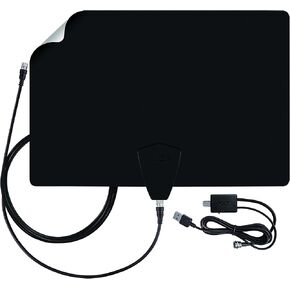 Antennas Direct ClearStream Flex Amplified Indoor TV Antenna, UHF VHF, Multi-Directional, Reversible, 50+ Mile Range – w/Jolt Switch Amplifier in Saudi Arabia