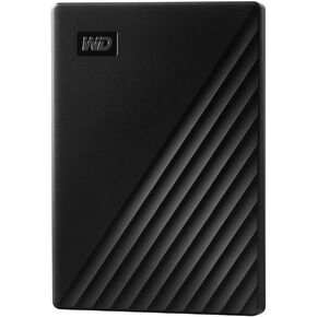 WD 2TB My Passport, Portable External Hard Drive, Black, backup software with defense against ransomware, and password protection, USB 3.1/USB 3.0 compatible - WDBYVG0020BBK-WESN in Saudi Arabia