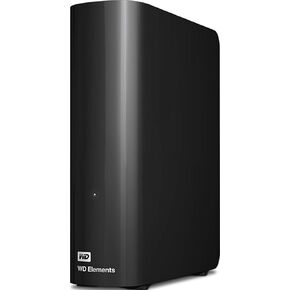 WD 20TB Elements Desktop External Hard Drive, USB 3.0 drive for plug-and-play storage - WDBWLG0200HBK-NESN in Kuwait