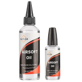 Airsoft Silicone Oil 4.4oz – Chamber Lube with Needle Oiler | 100% pure silicone lube.Needle oiler for precision.For airsoft chambers,airguns & pistons.Reduces friction.Protects seals in Saudi Arabia