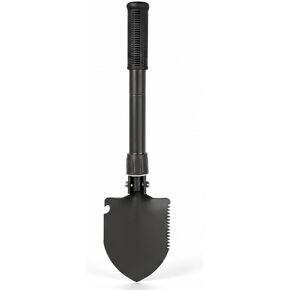 Folding Camping Shovel – Carbon Steel Multi-Tool Survival Shovel | Compact Foldable Shovel for Hiking, Off-Road & Emergency, Trenching & Axe, Tactical Entrenching Tool for Backpacking in Saudi Arabia