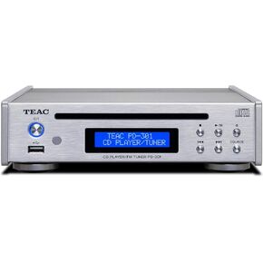 TEAC PD-301-X CD Player Slot-in Type Black Released in 2022 (Silver) in Kuwait