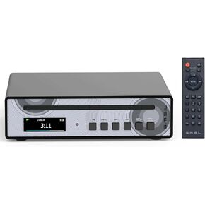 مشغل أقراص مضغوطة SMSL PL100PRO 2 * CS43131 رقائق DAC عالية الجودة RCA/بصرية/محورية/XLR متوازن /3.5 مم و4.4 مم مخرج سماعة رأس 200 ميجاوات 32 أوم، تشغيل MQA بدون فقدان، قرص CD-R/CD-RW/MP3 مع جهاز تحكم عن بعد (أسود) in Kuwait