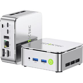 GMKtec G10 Mini PC Ryzen 5 3500U 1TB SSD 16GB DDR4 Triple 4K Display | Desktop Computers for Business Office Home HTPC Proxmox, HDMI 2.1, USB-C 2.5G LAN in Saudi Arabia