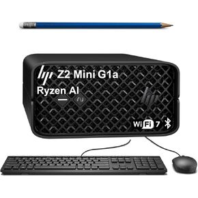 سطح المكتب HP Z2 Mini G1a Workstation Business، AMD Ryzen AI Max PRO 380 (> Intel Ultra 7 265U)، ذاكرة الوصول العشوائي LPDDR5X سعة 32 جيجابايت، MFF، Copilot+ PC، 50 TOPS NPU، Wi-Fi 7، IST Computer مخصص 1 تيرابايت/2 تيرابايت SSD، Win 11 Pro in Kuwait