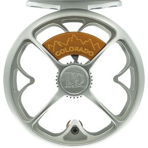 Ross Reels Colorado Fly Fishing Reel | Made in Montrose, Colorado, USA click-pawl fly fishing reel for trout fishing with Vesconite bushing and semi-caged frame in Kuwait