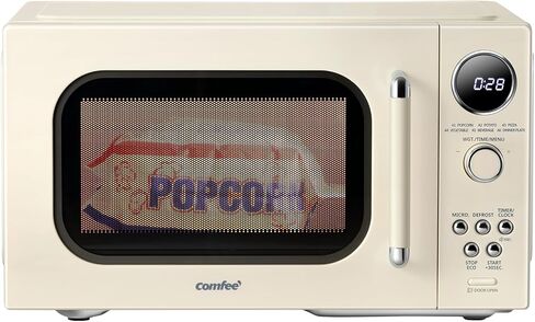 COMFEE' Countertop Microwave Oven 0.7 Cu.Ft, 700W, White, 11 Power Levels in Saudi Arabia