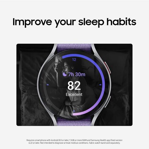 SAMSUNG Galaxy Watch 6 40mm Bluetooth Smartwatch w/ Fitness Tracker, Personalized HR Zones, Advanced Sleep Coaching, Heart Monitor, BIA Sensor, US Version, Gold (Renewed) in Saudi Arabia