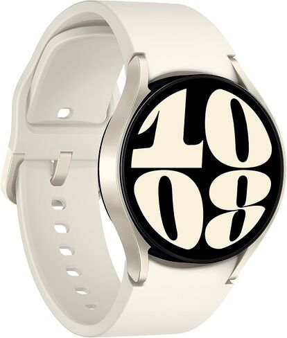 SAMSUNG Galaxy Watch 6 40mm Bluetooth Smartwatch w/ Fitness Tracker, Personalized HR Zones, Advanced Sleep Coaching, Heart Monitor, BIA Sensor, US Version, Gold (Renewed) in Saudi Arabia