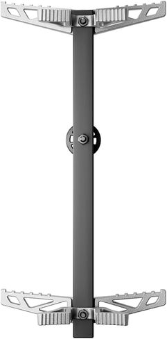 UIIHUNT Climbing Sticks, Lightweight Cast Aluminum Non-Slip Tree Climbing Sticks for Hunting, Durable 17" Hunting Climbing Steps with Climbing Straps, Fold Up Steps, Boot Grabbing Grooves in Saudi Arabia