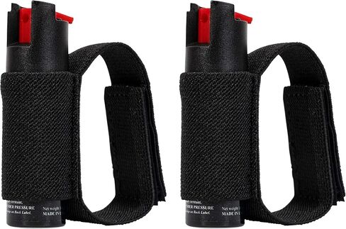 POLICE MAGNUM Pepper Spray Self Defense- Running Safety Gear - Jogging - Walking At Night- Made in The USA (2 Pack 1/2oz Joggers) in Saudi Arabia