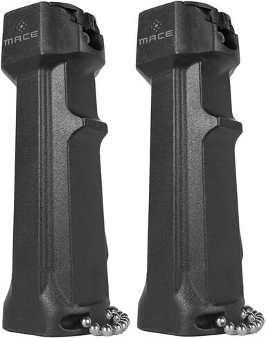 Mace Pepper Spray - 3-in-1 Formula Max Police Strength OC with Tear Gas & UV Dye, Fast Flip Top, Finger Grip for Handling & Accuracy, Triple Action Police Model, Self Defense Pepper Spray for Women in Saudi Arabia