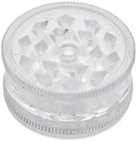 Kitchen Spice Grinder Acrylic 2pc with Magnet Clear Color in Saudi Arabia