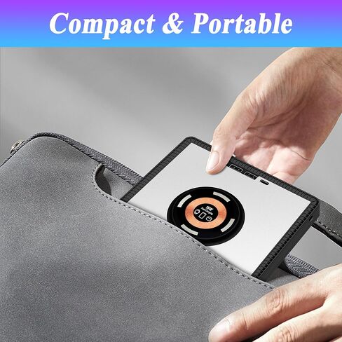 External CD Drive for Laptop: with 15W Wireless Charger Plug & Play | Optical DVD Burner for Apple Mac Linux Windows PC, Portable DVD Player Disc Reader with 3 USB3.0 Ports 1 USB C, 1 TF&SD Port in Saudi Arabia