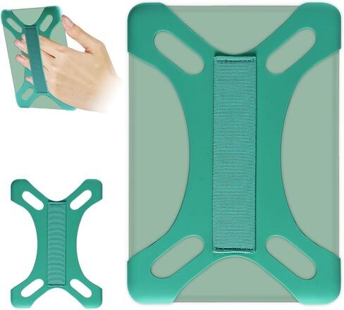 HoYiXi Universal Case for 6 inch Kindle eReader Compatible with Paperwhite(2015/2018)/Pocketbook and Tolino/Kobo Clara HD,for 6'' eReader with High Elasticity Hand Strap,Green in Kuwait