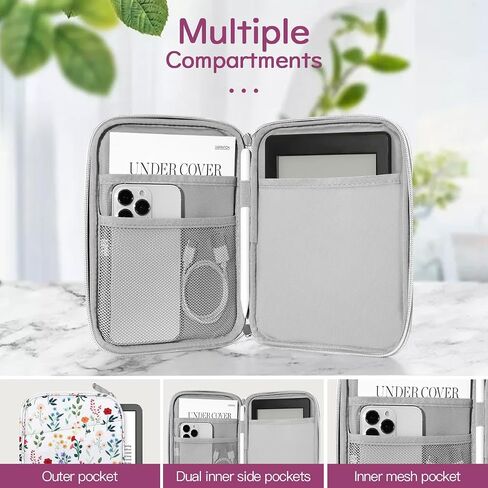 Dadanism 6-7 Inch Sleeve Case for Kindle and eReader, Blooming Bouquet in Kuwait