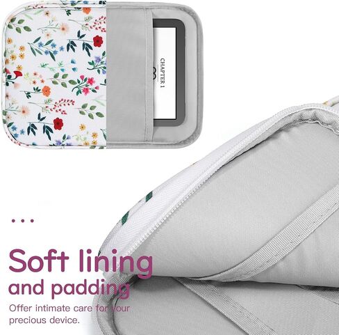 Dadanism 6-7 Inch Sleeve Case for Kindle and eReader, Blooming Bouquet in Kuwait