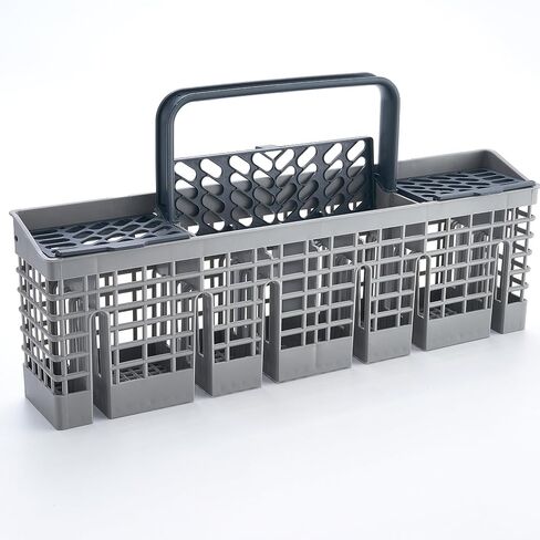 Dishwasher Cutlery Basket (9 x 3 x 10.3 inches) Fit For samsung DD82-01112A / ‎DD94-01013A / DD97-00250A Silverware Utensil Basket - Competible With Samsung, whirlpo-l, Bosch etc. Parts DD82-01384A in Saudi Arabia