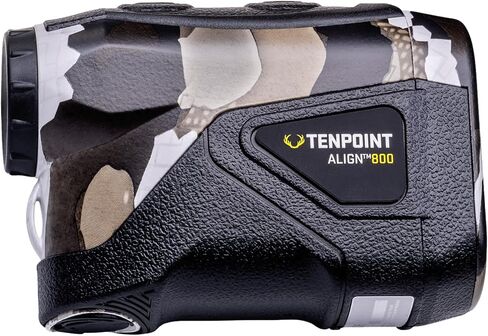TenPoint Align 800 Rangefinder, Vektra - LCD Display with 6X Magnification - 1-Yard Accuracy with Angle Compensation - Includes Black Pouch, Lanyard & Lens Cloth | 1-Yard Accuracy, 6X Magnification, LCD Display, Vektra, Angle Compensation, Black Pouch in Kuwait