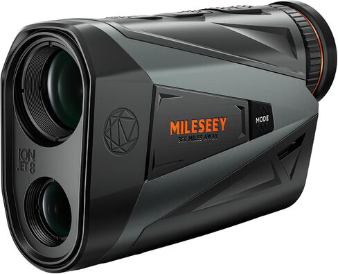 MILESEEY IONJET Hunting Rangefinder, 8000 Yds, 7.5X, Ballistic/Arch/P2P/LOS | Adaptive MicroLED, Environmental Sensors, Dual Power, IP67 Waterproof Laser Range Finder for Rifle in Saudi Arabia