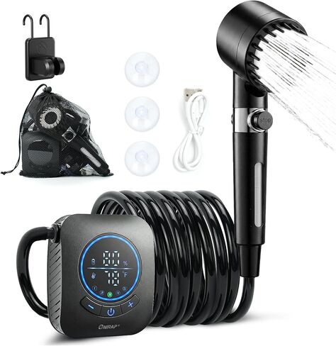 Portable Shower for Camping, IPX8 Filtered Camping Shower in Kuwait