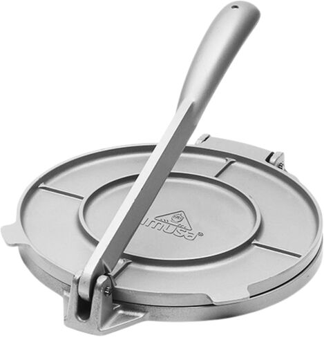 IMUSA 8 Inch Cast Aluminum Tortilla Press for Flour Tortillas, Gray in Kuwait