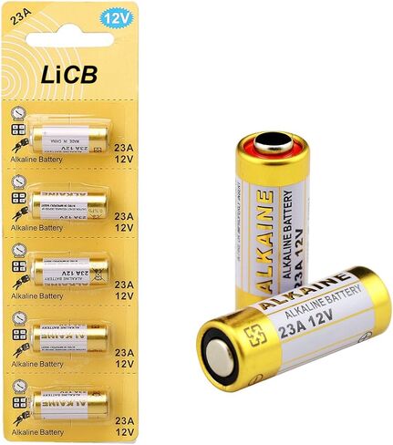 LiCB A23 23A 12V Alkaline Battery (5-Pack) in Saudi Arabia