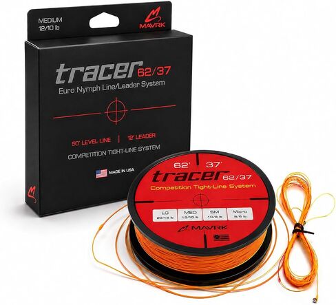 MAVRK USA Fly Fishing Line | Euro Nymph & Floating Lines | Level ESN Mono & Weight Forward Designs | High Visibility, Low Stretch, Freshwater Trout in Saudi Arabia