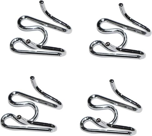 2.25mm Dog Collar Extra Links Designed for Training Collars, 4 Pack | Dog Training Collar Links, Chrome Plated Steel, Silver in Saudi Arabia