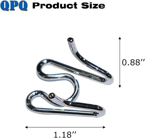 2.25mm Dog Collar Extra Links Designed for Training Collars, 4 Pack | Dog Training Collar Links, Chrome Plated Steel, Silver in Saudi Arabia
