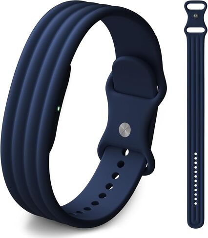Compatible with Google Fitbit Air Active Band Silicone Soft Sport Strap | Workout-Friendly Lightweight Bands for Fit Bit Air,Sweatproof&Water-Resistant Wristband Accessories Women Men Play/Work/Sleep in Saudi Arabia