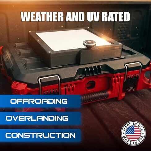 Vehicle Mount Compatible with Starlink Mini & Milwaukee Packout Box | Compatible with Starlink Mini | Compatible with Milwaukee Packout | Cars, Trucks, Jeeps, UTVs | Adjustable Feet in Saudi Arabia