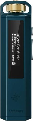 FiiO SNOWSKY Echo Nano Retro HiFi Music Player with Scroll Wheel, CS43131 DAC, USB DAC, Lossless Audio Player Supporting DSD256/FLAC/WAV/MP3, 3.5mm Output, 256GB Expansion (Black) in Saudi Arabia