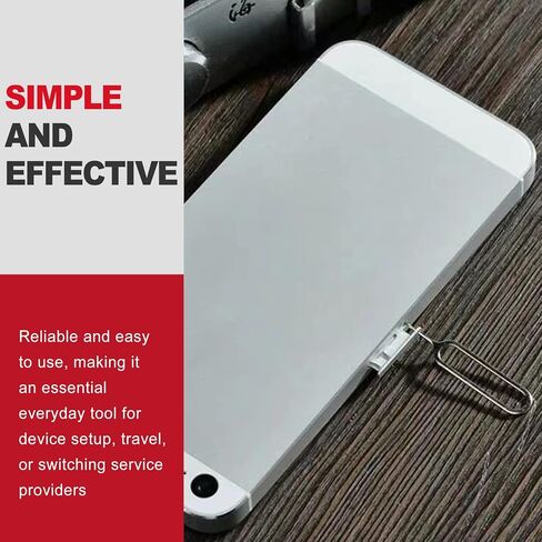 16 Pack SIM Card Removal Tool Kit, Universal SIM Ejector Pin and SD Card Tray Opener Key for All Cell Phones and Tablets, Durable Stainless Steel Phone Pin with Keychain Holder in Saudi Arabia