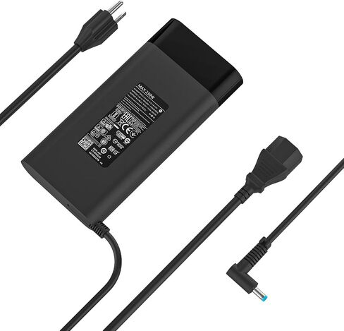 New 230W 4.5mm Blue Tip Charger Compatible with HP TPN-LA10 M41303-001 M85389-003 Omen 15 16 Victus 16 Zbook Fury 16 G9 G11 G8 G10 19.5V 11.8A Gaming Laptop Adapter Power Cord in Kuwait