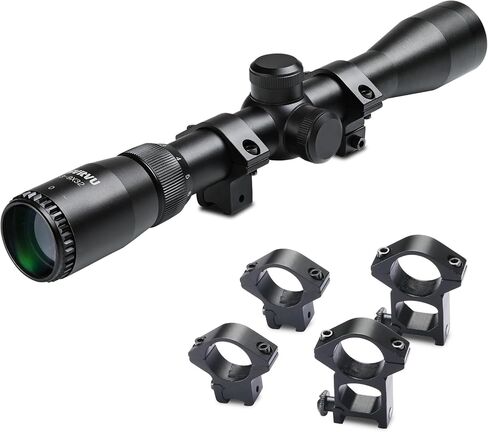 Rifle Scope, 3-9X32, 3-9X40, 3-9X50, Green Lens, Fast Focus Eyepiece, Free Ring Mounts, Air Rifle Scope, Optics Reticle Crosshair Scope in Saudi Arabia