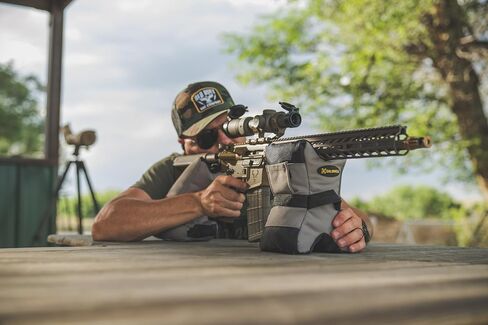 Caldwell Tactical DeadShot Combo Filled Shooting Front, Rear Rests with Adjustable Height for Rifles, Range, Hunting in Kuwait