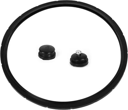 09905 Pressure Canner Sealing Ring for Presto 01710 01740 01750 01770 01780 | Pressure Cooker Rubber Gasket Replacement Parts with Automatic Air Vent & Overpressure Plug for Presto 12-22 Quart Cooker in Kuwait