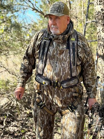 Hunter Safety System 4X/5X Harness: Ultra-Lite Tree Stand Safety Harness, Built for Hunters Up to 400 lbs in Saudi Arabia