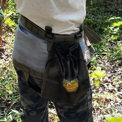 Dump Pouch for Saddle Hunting ROS Setup, MOLLE Compatible Mesh Storage Bag for Ring of Steps, Tether, Lineman's Belt & Hunting Accessories – Durable & Lightweight Gear Organizer in Kuwait