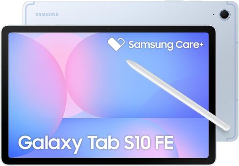 Samsung Galaxy Tab S10 FE w/S-Pen | 128GB, 8GB RAM, Wi-Fi Only | 10.9" LCD, WiFi 6E Android 15 Tablet, 4K Camera | International Model X520 | 25W Fast Charger Bundle (Gray) in Kuwait