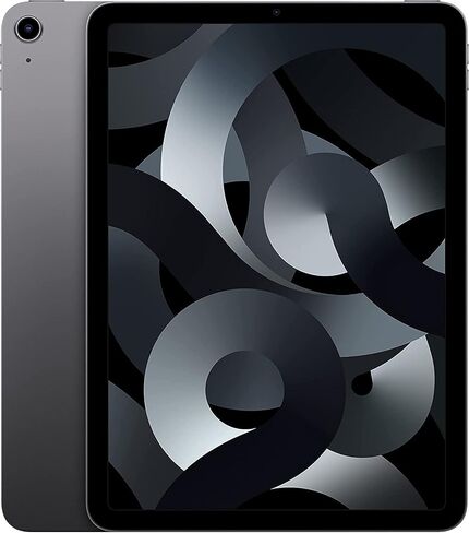 Apple 2022 iPad Air 5, 10.9-inch, WiFi + Cellular, 256GB - Space Gray (Renewed) in Kuwait
