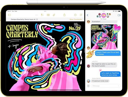 Apple 2025 iPad 11-inch (Wi-Fi, 128GB) - Silver (Renewed) in Kuwait