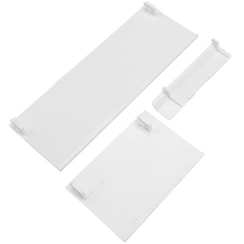 Wii Console Replacement Dust Door，3 in 1 SD Slot Lid Door Cover Case for Nintend Wii Console - White in Saudi Arabia