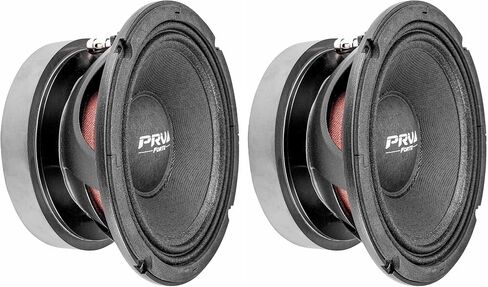 PRV AUDIO 6.5 Inch Midbass Speaker 6MB550FT 8 Ohm Loudspeaker with 550 Watts RMS Power, Pro Audio High Excursion Mid Bass Loudspeaker (Single) in Saudi Arabia