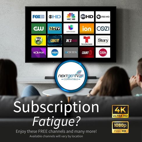 Antennas Direct ClearStream Flex Amplified Indoor TV Antenna, UHF VHF, Multi-Directional, Reversible, 50+ Mile Range – w/Jolt Switch Amplifier in Saudi Arabia