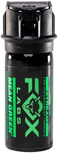 Mean Green Pepper Spray – 3,000,000 SHU – | 1.2% MC / 6% OC | High Purity Formula | with Green Staining Dye – Stream Spray – Maximum Strength Self Defense Spray in Saudi Arabia