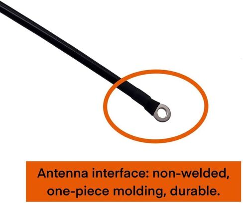 3 PCS Replacement Antennas for Garmin Dog Collar, Standard VHF Long-Range Antenna for Garmin DC50, T5, TT10, TT15, TB10 Dog Device, Black in Saudi Arabia